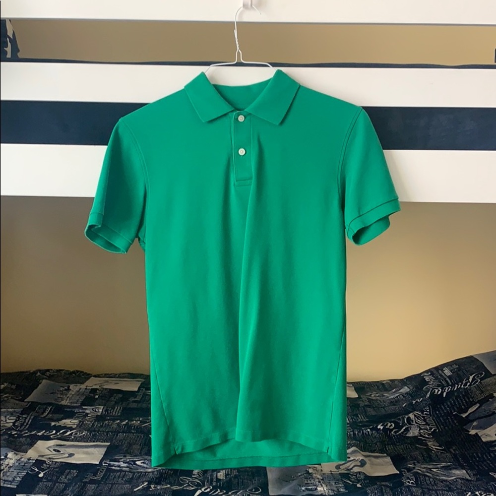 Uniqlo Polo Green